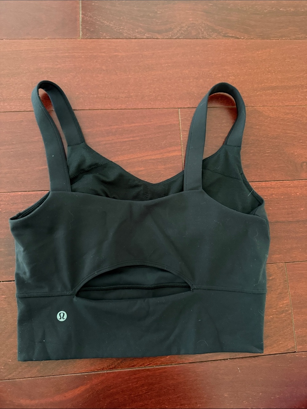 lululemon Black Cutout Sports Bra